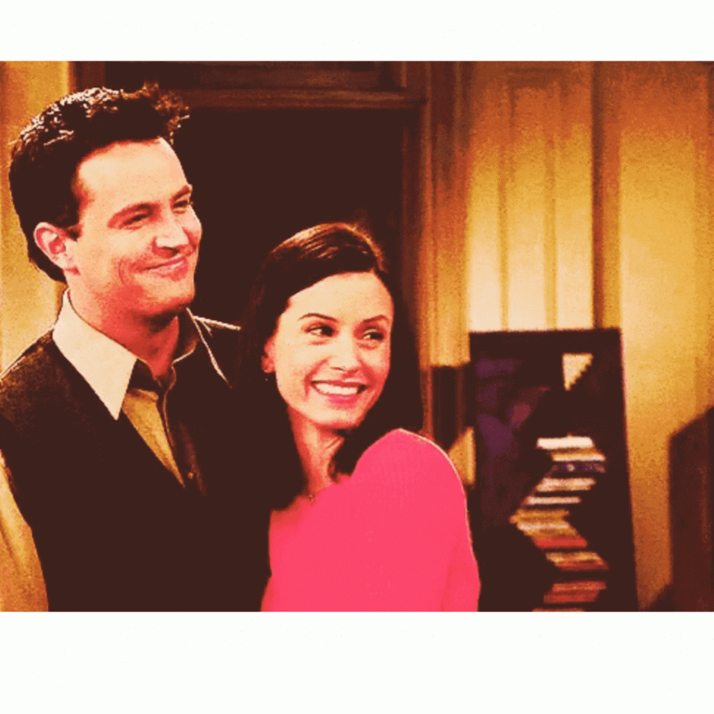 Monica and Chandler
